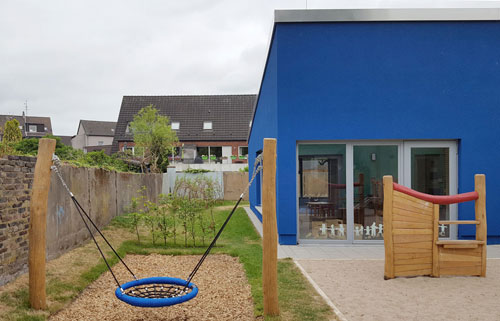 Neubau eines Kindergartnes in Holzrahmenbauweise in Bottrop