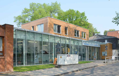 Neubau des Eingangsgebäudes des Tierpark Bochum