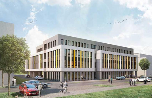 Neubau eines Bürogebäudes Phoenix See Dortmund